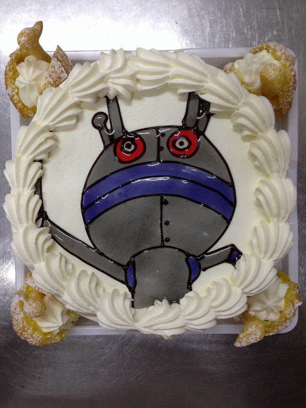 だだんだん キャラクターケーキ O キャラクターケーキなら Dia ダイア 京都市右京区 ロールケーキ バースデーケーキ