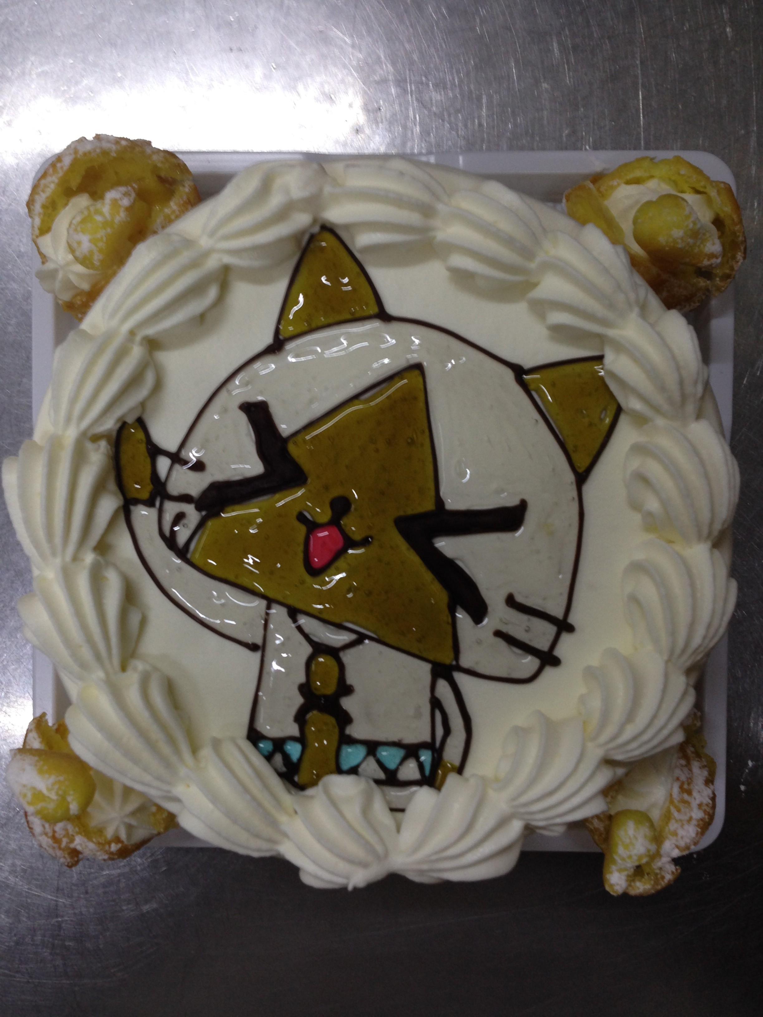 モンハンのアイルー キャラクターケーキなら Dia ダイア 京都市右京区 ロールケーキ バースデーケーキ